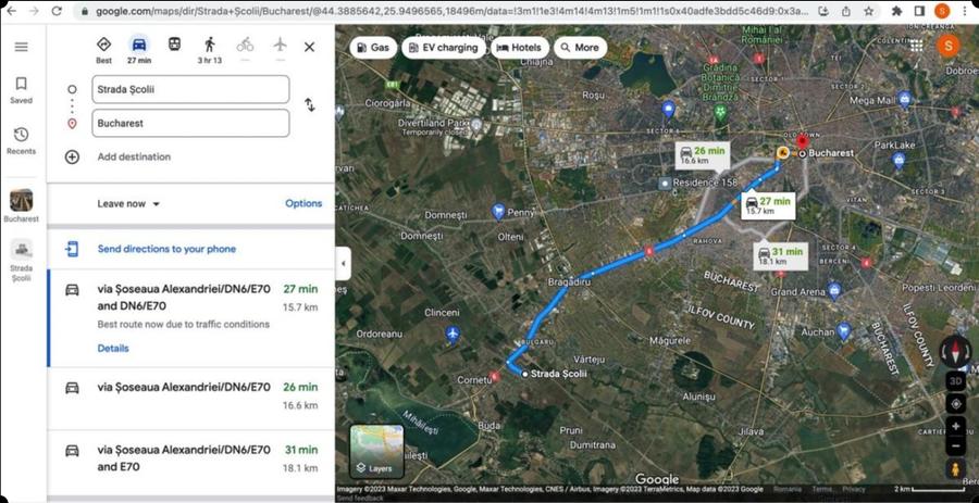 Vand teren in Buda Jud. Ilfov, str. Scolii - 6