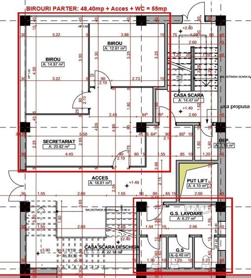 Fabric - Spatii birouri + showroom - SAD - inchiriabile impreuna sau separat - 13
