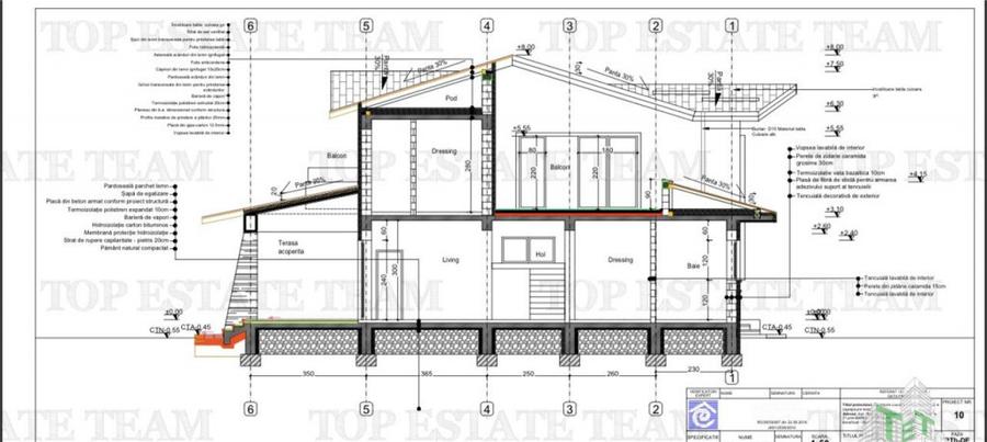 Vila superba in lucru, in zona exclusivista ROSU-DUDU-PADURE - 3