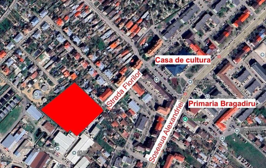 Vanzare teren constructii intravilan 10.785 mp cu urbanism | Florilor, Bragadiru - 1