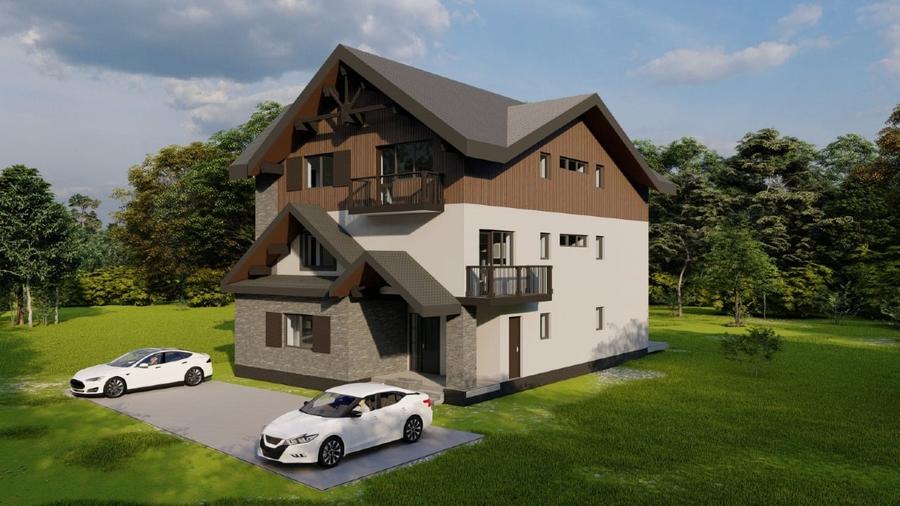 Studio parter 50mp cu terasa 22mp  Busteni Zamora DIRECT PROPRIETAR - 2