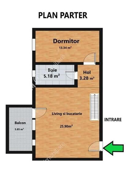 Apartament cu 4 camere 2 bai si balcon zona Rahovei din Sibiu - 6