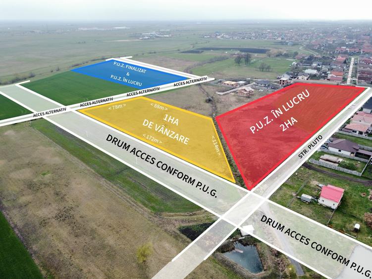 Sanandrei – Teren intravilan – Vatra Satului - 4