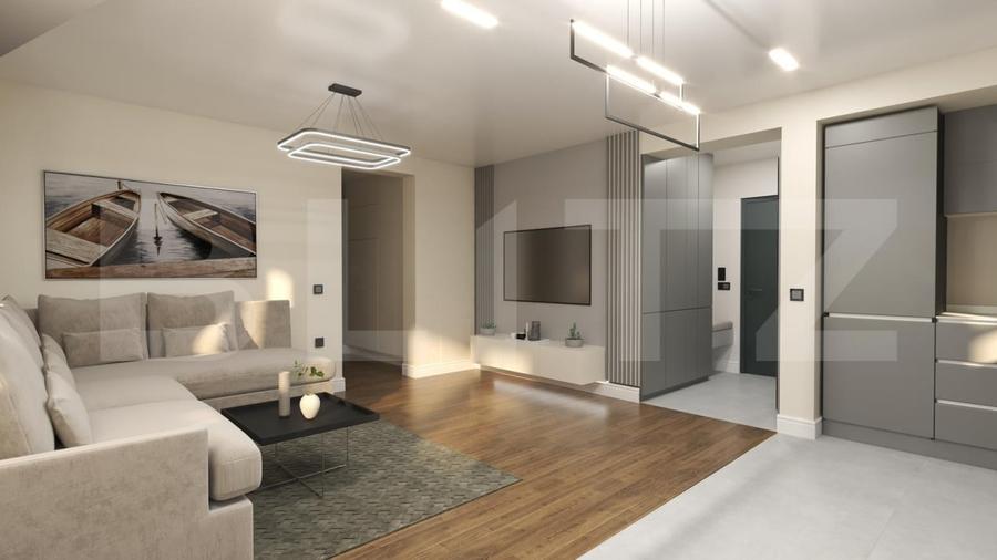 Apartament 2 camere, 53 mp, zona Bucium Aleea Domenii - 2