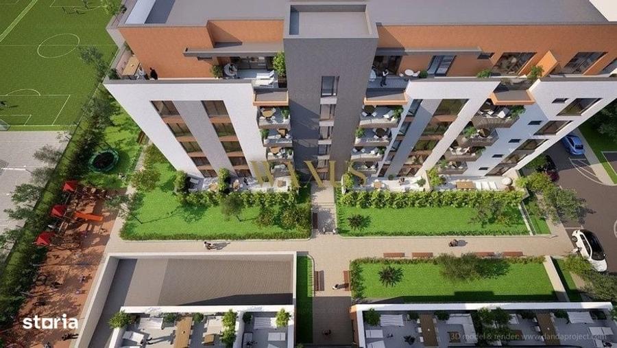 Apartament cu 2 camere în Mărăști