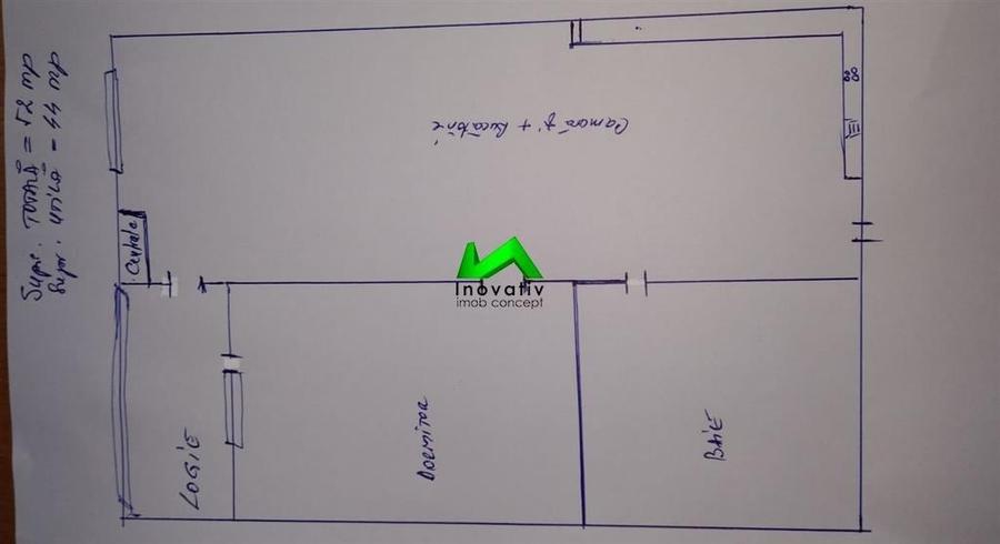 Apartament de vanzare 2 camere intabulat Sibiu Doamna Stanca - 4