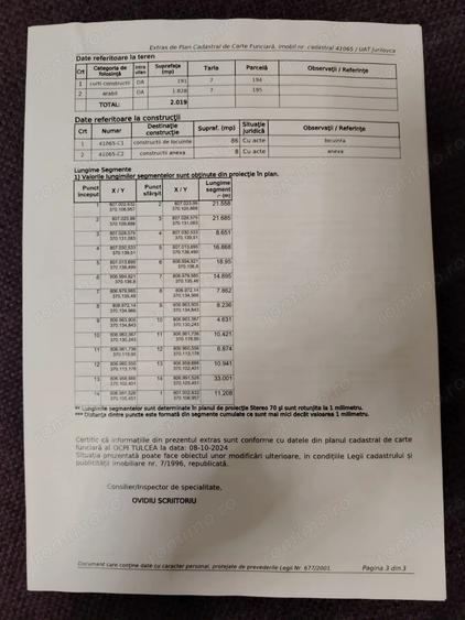 Casa batranesca cu teren de 2019 mp - 1