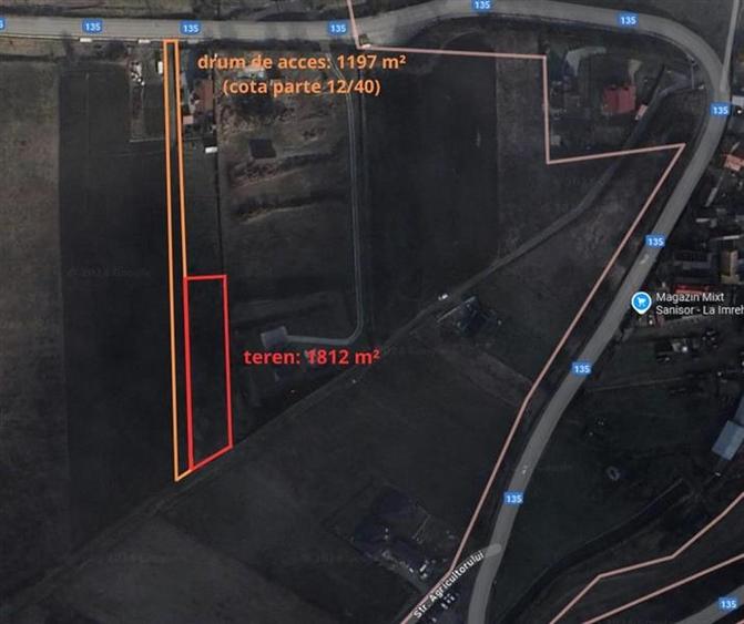 Teren intravilan in Sanisor, jud. Mures - 4