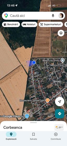 Vand teren 950 mp in Tamasi,Corbeanca - 2