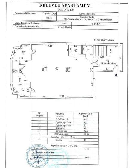 Proprietar 130 mp - Open Space - 3