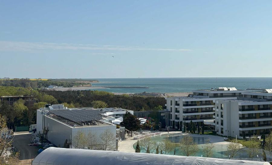 Proprietar Vand apartament 2 camere cu vedere la mare, parcare subterana , Olimp - 7