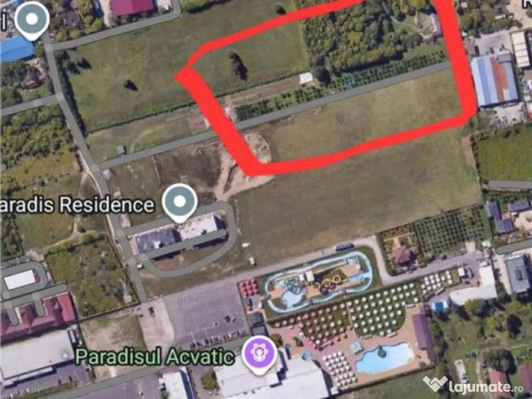Teren cu autorizatie de constructie zona Paradisul Acvatic - 1