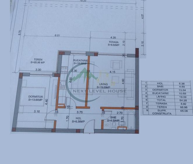 Apartament 2 camere, curte proprie, Sanpetru Residence - 9