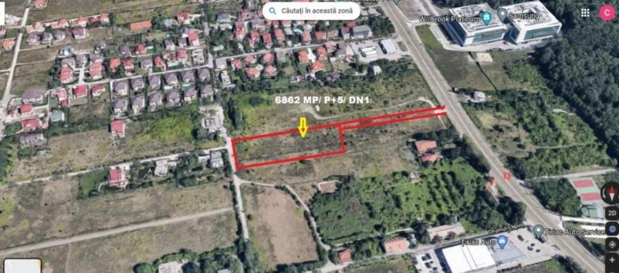 Teren Stradal Lapus -DN1 6862 Mp New - 3