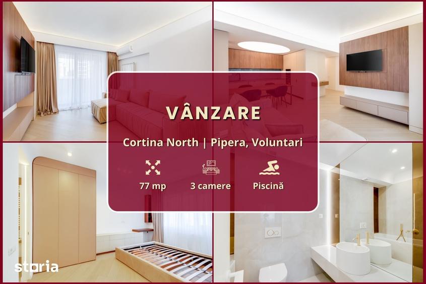 Apartament cu 3 camere decomandat în Nord