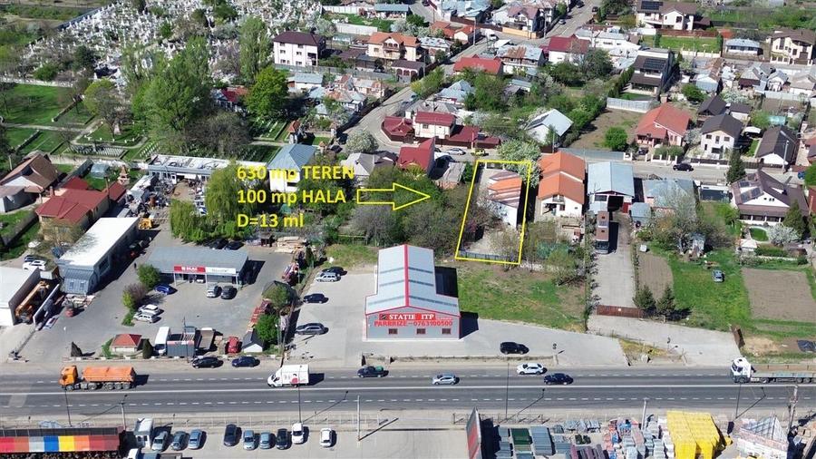 Hala 100 mp, teren 630 mp, D= 13 ml, zona E 85-oras - 6