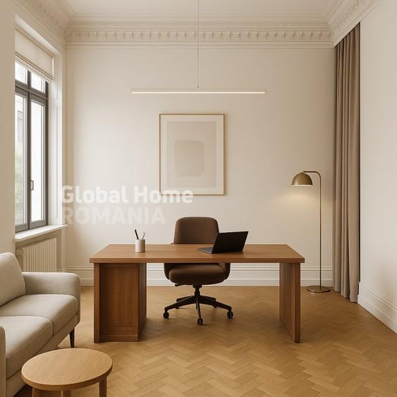 Spatiu birouri - 3 camere | Zona Cismigiu | Et. 2 – Cladire Interbelica | 107 MP - 12