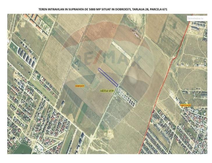Dobroesti - teren intravilan 5000mp, Bulevardul Nordului - 1