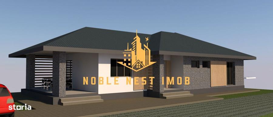 Casa parter 100 mp 4 camere proiect nou, Platou Prundu - 2