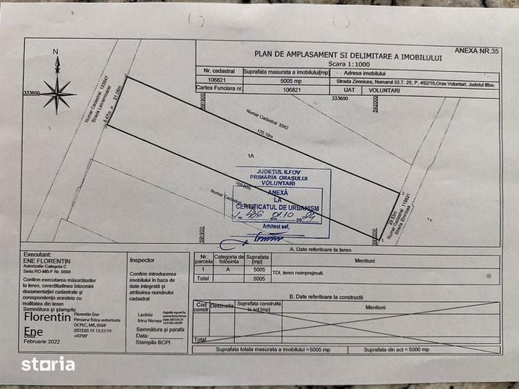 Teren Strada Zimnicea/Matei Millo/Popasului 5000mp - 3