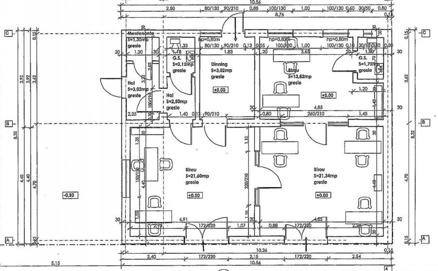 Ghiroda - Sp comercialBirouri - 140mp utili - 3000mp teren - 1