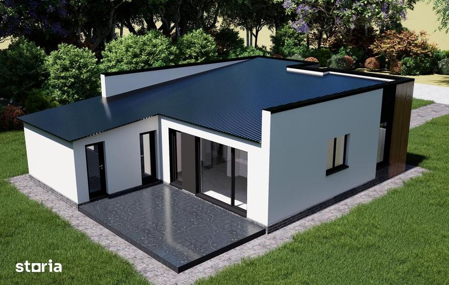 Casă cu 4 camere cu Teren 450 Mp în Vânători