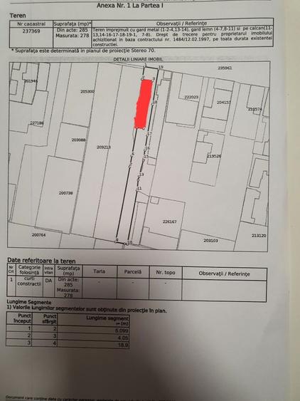 Vand teren strada Luica nr 18 - 1