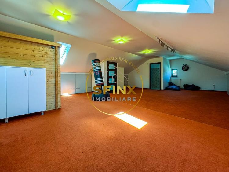 Casa individuala 5 camere teren 500mp Chiajna - sauna - 39