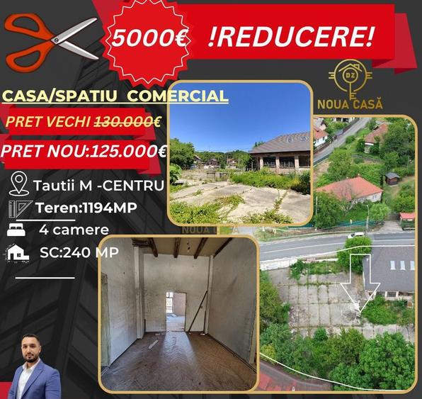 De vanzare Casa+Teren 1194MP In Centru Tautii Magheraus - 8