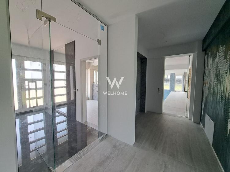 Vilă modernă premium cu piscină interioară, teren 1200 mp și panoramă - 17