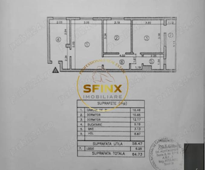3 camere, metrou Iancului, vedere libera - 7