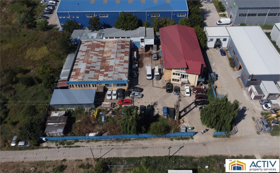 Spațiu industrial, în Industriilor
