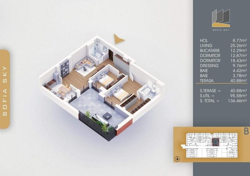 Apartament 3 camere SUPERB,Finalizat,Metrou Nicolae Teclu 8min - 5