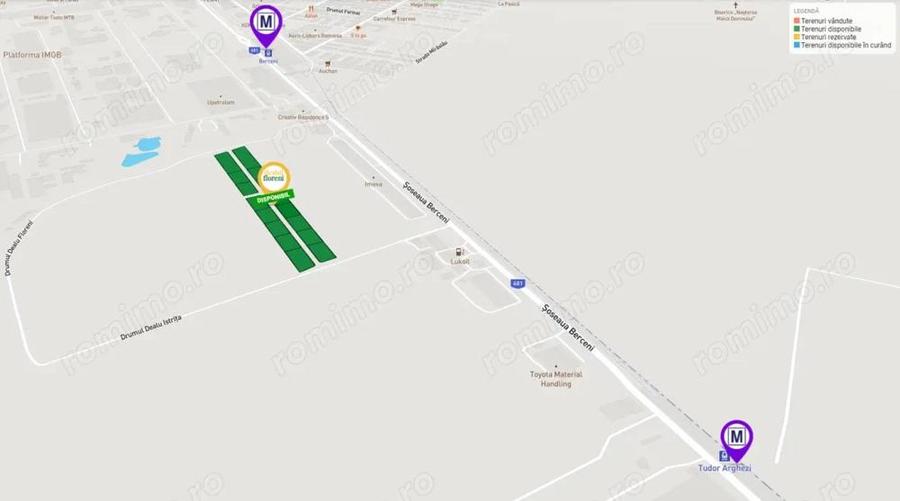 Teren Intravilan Autorizatie P+5 | Dealul Floreni Metrou Berceni - 1