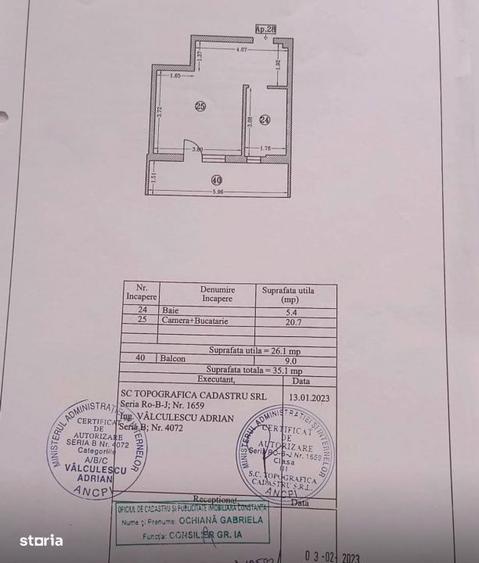 Garsoniera Mamaia Nord, zona Lidl - 1