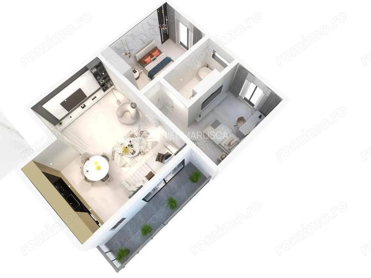 Apartament 2.5 camere de vanzare Arad