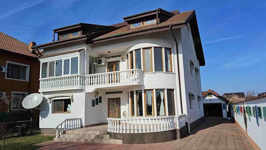 Casa P+1+M cu piscina interioara ?i teren 1300 mp langa Bucure?ti (Cornetu), aproape de A0 - 2