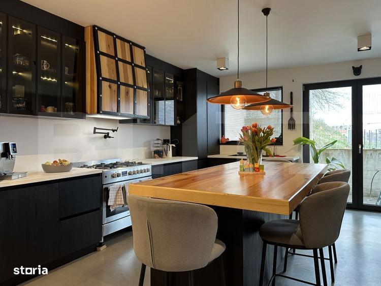 Casa moderna stil industrial, 120 mp utili, zona intrare Baciu - Cluj - 2