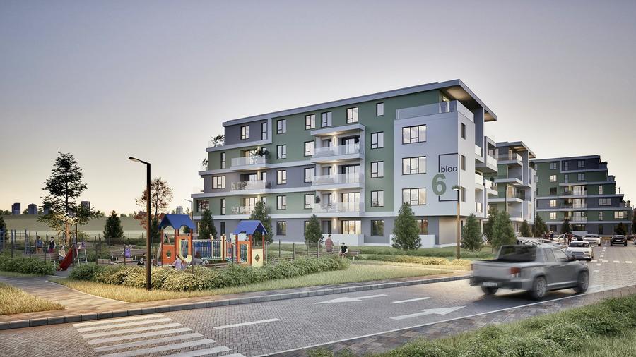 Apartament 2 camere, incalzire in pardoseala, ansamblu nou - 1