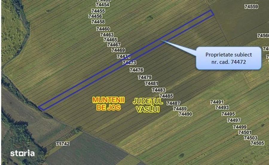 4 terenuri extravilane Muntenii de Jos, cota parte 1/2 ; ID: R2922169 - 10