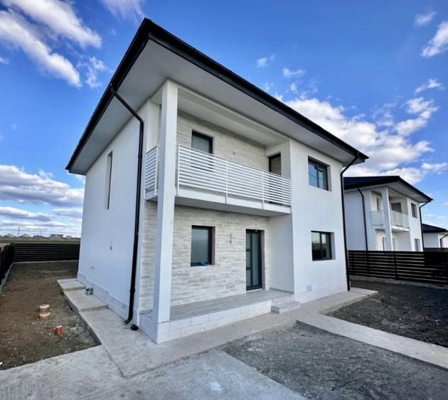 Vilă P+1, living + 4 dormitoare, 2 băi, Teren 350mp Vorovești Miroslava - 3
