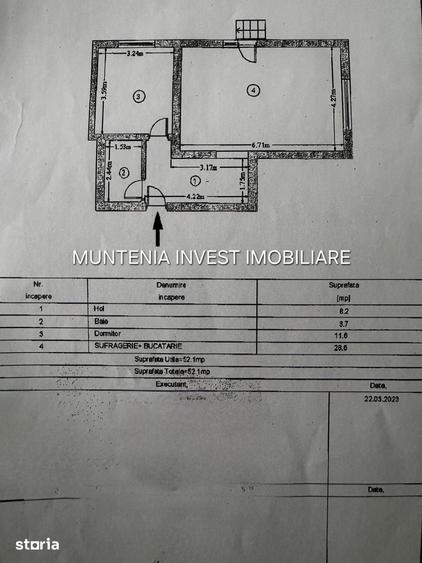 Apartament cu 2 camere decomandat în Central