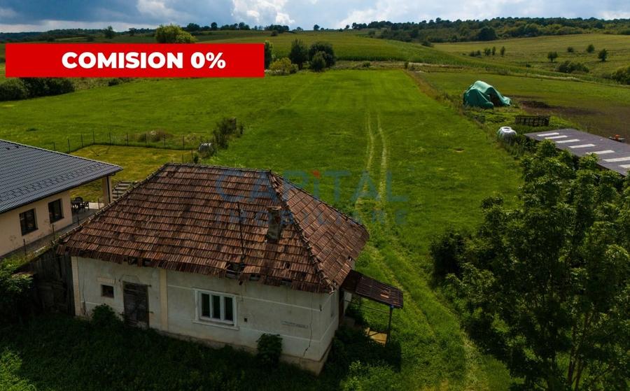 Comision 0%! Teren 4.240 mp cu constructie demolabila, Salistea Veche - 1