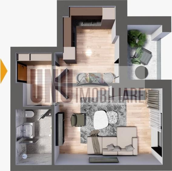 Apartament 1 camera, Nicolina Rond Vechi - 1