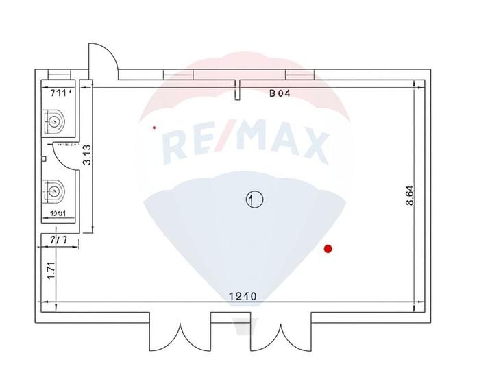 Inchiriere Spatiu Comercial - Chitila 110mp - 2