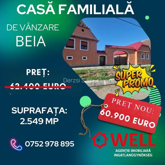 De vânzare casă familială în Beia De vânzare casă familială în Beia