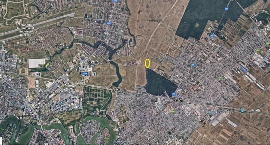 3000 m2 plasat exceptional, vest de Voluntari - 1