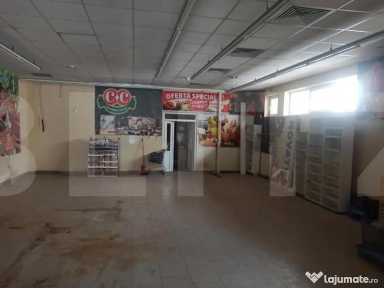 Spatiu comercial, de vanzare, parter + apartament la etaj, z - 7
