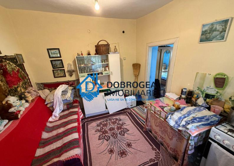 Caslita - teren 513 mp, pomi fructiferi, casa 2 camere - 9