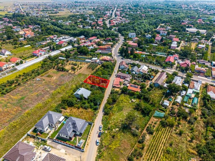 Teren Construcții intravilan de 400 mp, în Domnești